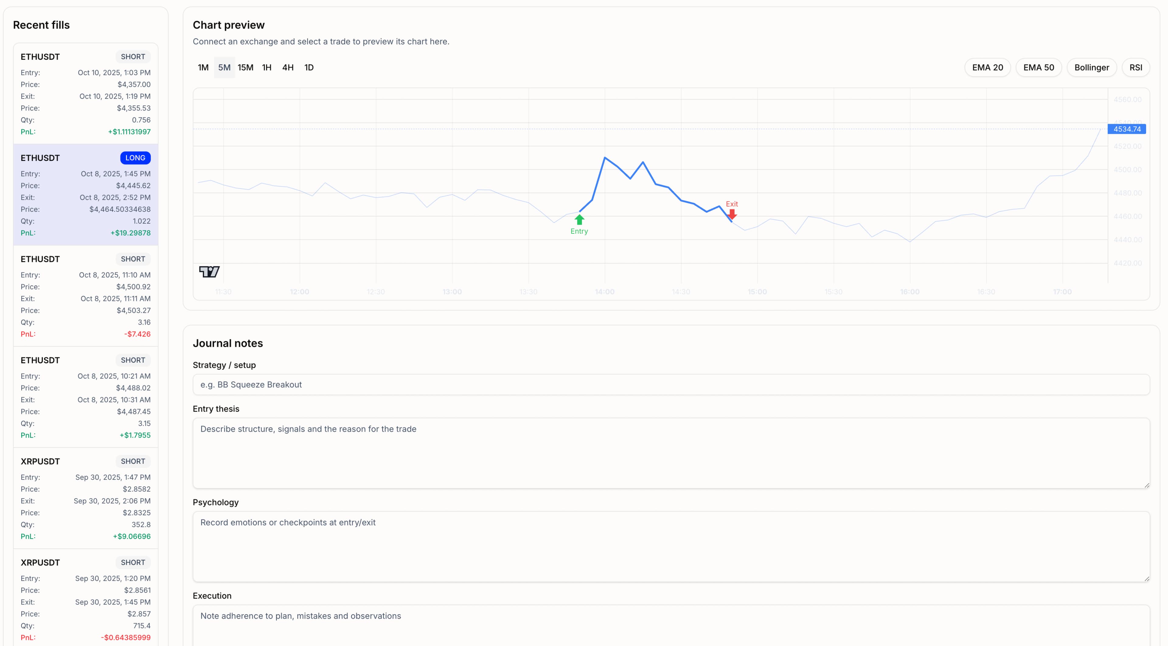 Trading Journal